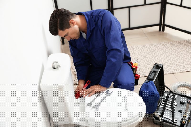 Backed Up Toilet Repair